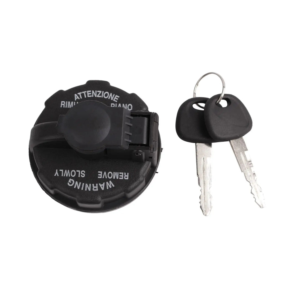 Locking Fuel Tank Cap Universal Replace with 2 Keys Lockable Diesel Trucks Plastic Cars Fuel Tan - Automotive LED Light
