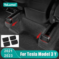 For Tesla Model Y 2021 - 2024 Model 3 2021 2022 2023 Car Rear Seat Slide Rail Pr for Tesla Model Y Model 3 2021-2024 - A