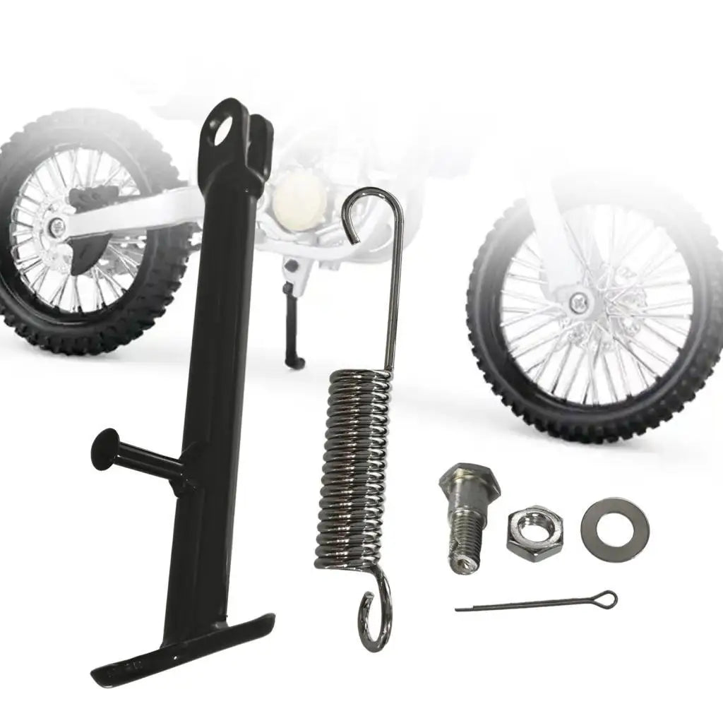 Durable Metal Kick Stand Motorcycle Leg Support for PW80 Side Stand Accessory Fi for LC80 PY80 PW80 - Automotive LED Lig