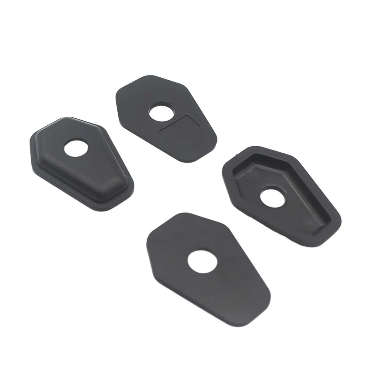 4Pcs Turn Signal Indicator Spacers Black Spacer Turn Signal Adapters Spacers for Suzuki Gsxr1300 - LED Motorcycle Light