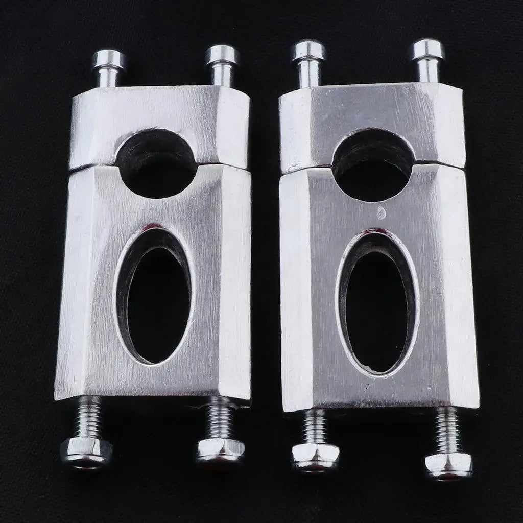 2x Universal 7/8 22mm Handlebar Riser Extension Extender for 110-125cc Dirt Bike ATV, Easy to In - Automotive LED Light