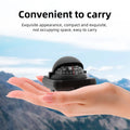 AD Universal Compass Mini Navigation Compass Rotary Adjustable Spherical Dashboard Guide Compass - Automotive LED Light