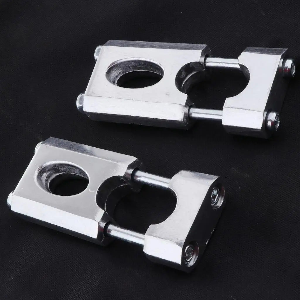 2x Universal 7/8 22mm Handlebar Riser Extension Extender for 110-125cc Dirt Bike ATV, Easy to In - Automotive LED Light