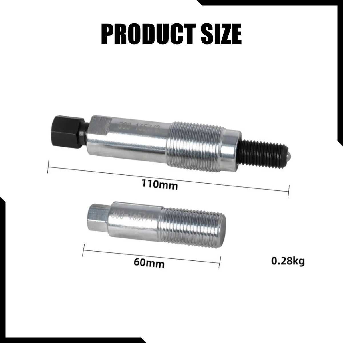 Metal Crankshaft Pulley Removal Tool Durable Damper Extractor for Ford Ranger 2.0 Tdci Workshop  - Automotive LED Light