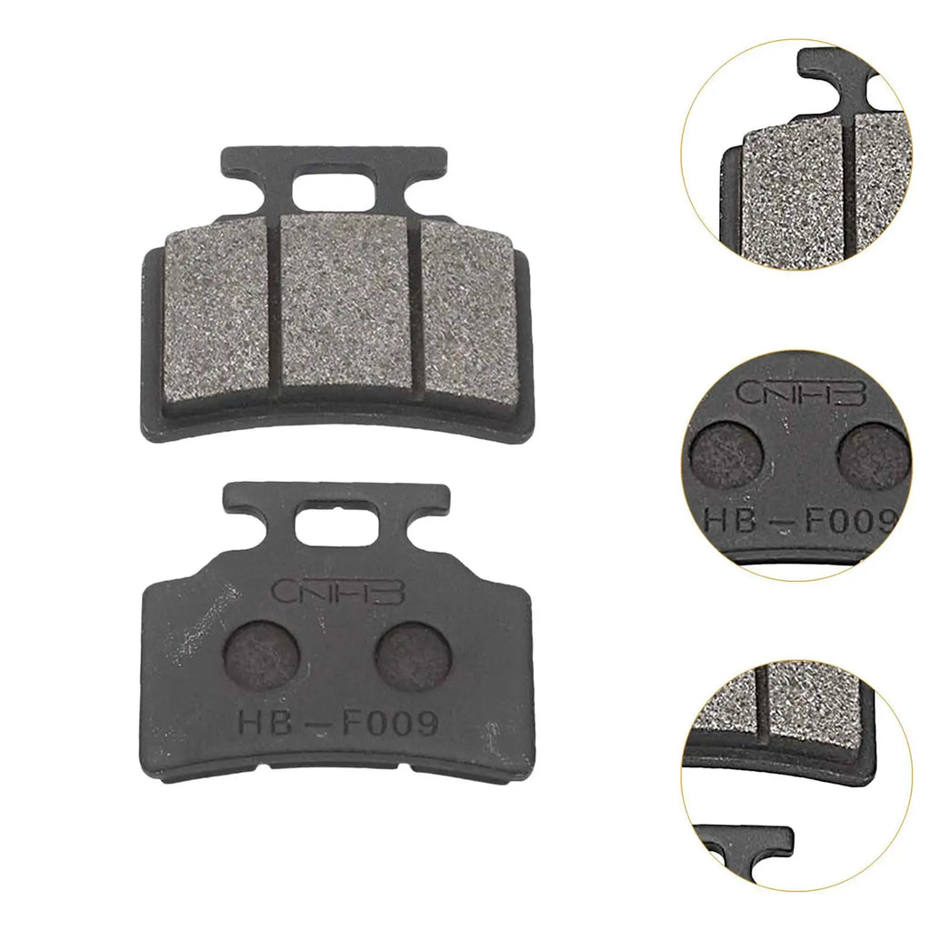 2x Disc Brake Pads Accessories Spare Parts Metal Replaces for Bike 50cc 70cc 90cc 110cc 125cc Sc - Automotive LED Light