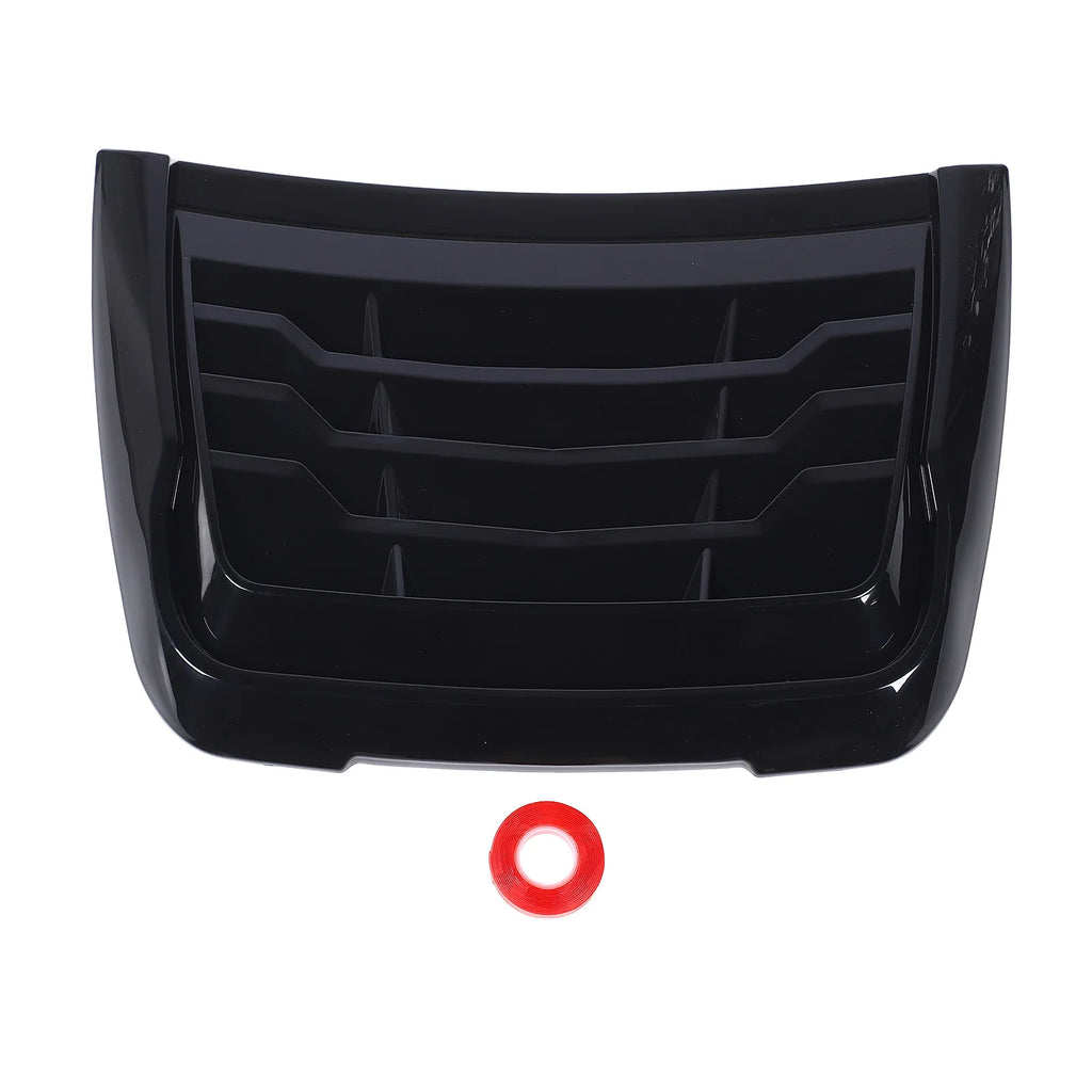 Car Bonnet Air Intake Vent Scoop Cover Glossy Black Hood Air Intake Trim Cover For Ranger XLT XL - Automotive LED Light