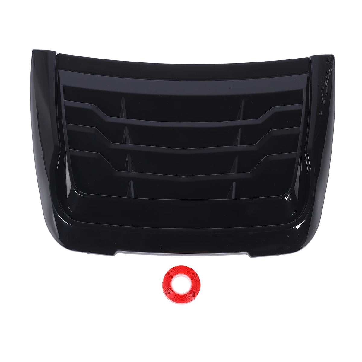 Car Bonnet Air Intake Vent Scoop Cover Glossy Black Hood Air Intake Trim Cover For Ranger XLT XL - Automotive LED Light