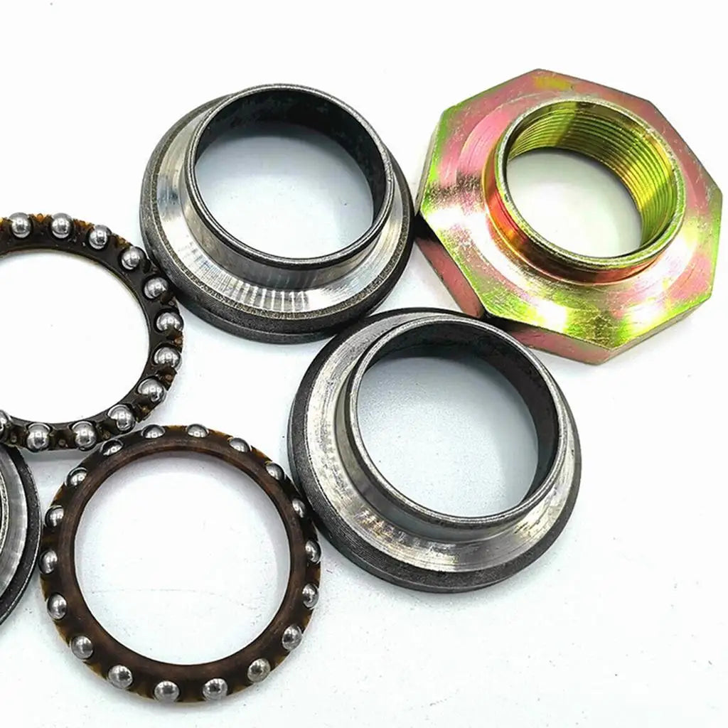 Lightweight Steering Rod Bearing Kit for Yamaha PW50 Motorcycle Portable Metal Repair Parts Conv - Automotive LED Light