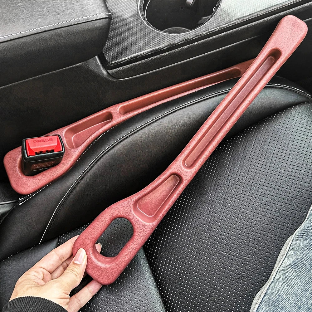 1 Pair Universal Car Seat Gap Plug Strip Side Seam Car Gap Filler Leak Proof Seat Gap Storage Or - Automotive LED Light