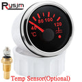 High Quality 52 mm 40~120 Celsius Boat Car Digital Water Temperature Gauge Auto Car Water Temp M - Automotive LED Light