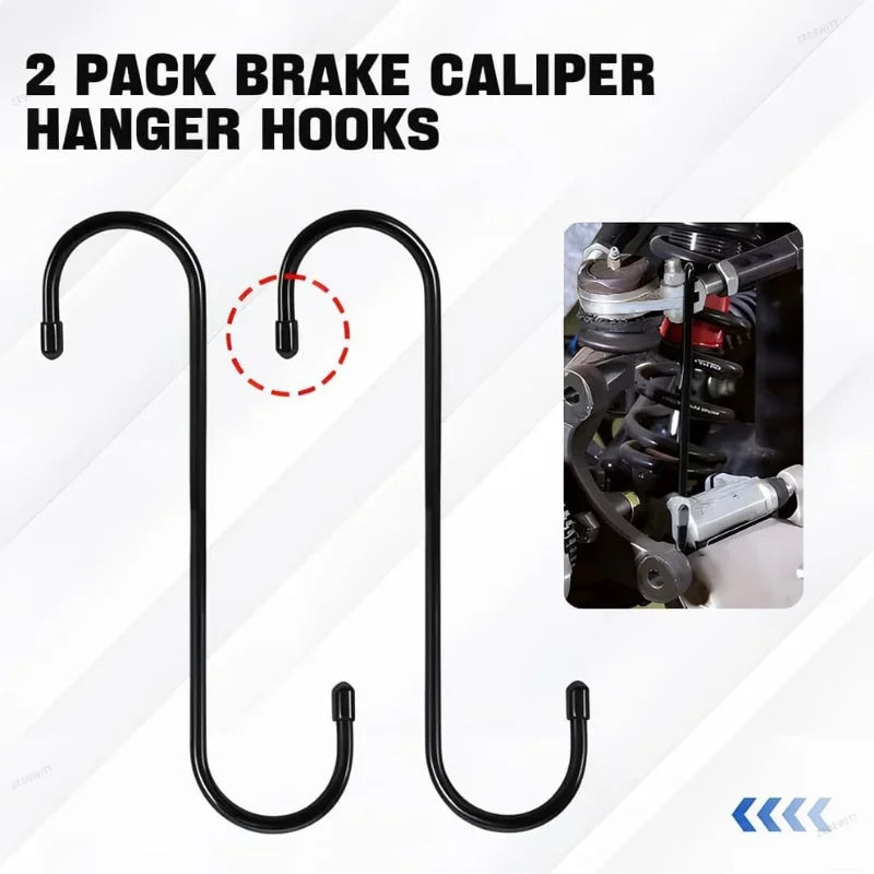 Steel Ratchet Brake Piston Caliper Press Tool 360° Rotating Disc Brake Pad Spreader for Single D - Automotive LED Light