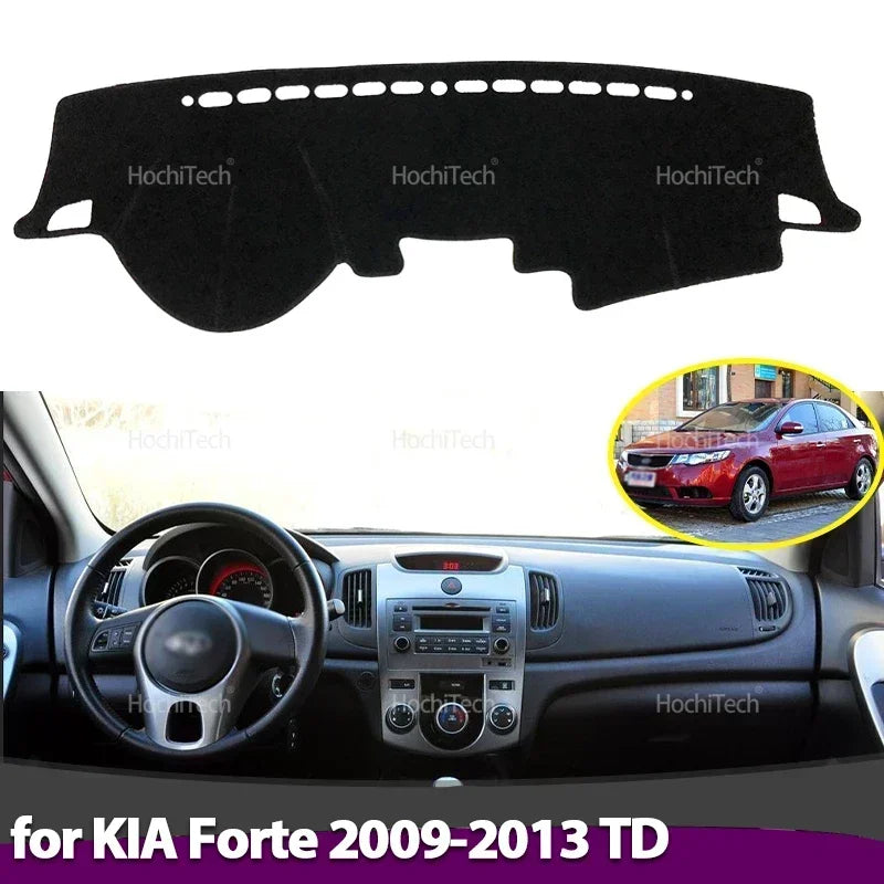 Anti-Slip Dashboard Cover Protective Pad Car Accessories for KIA Forte 2009 2010 2011 2012 2013  - Automotive LED Light