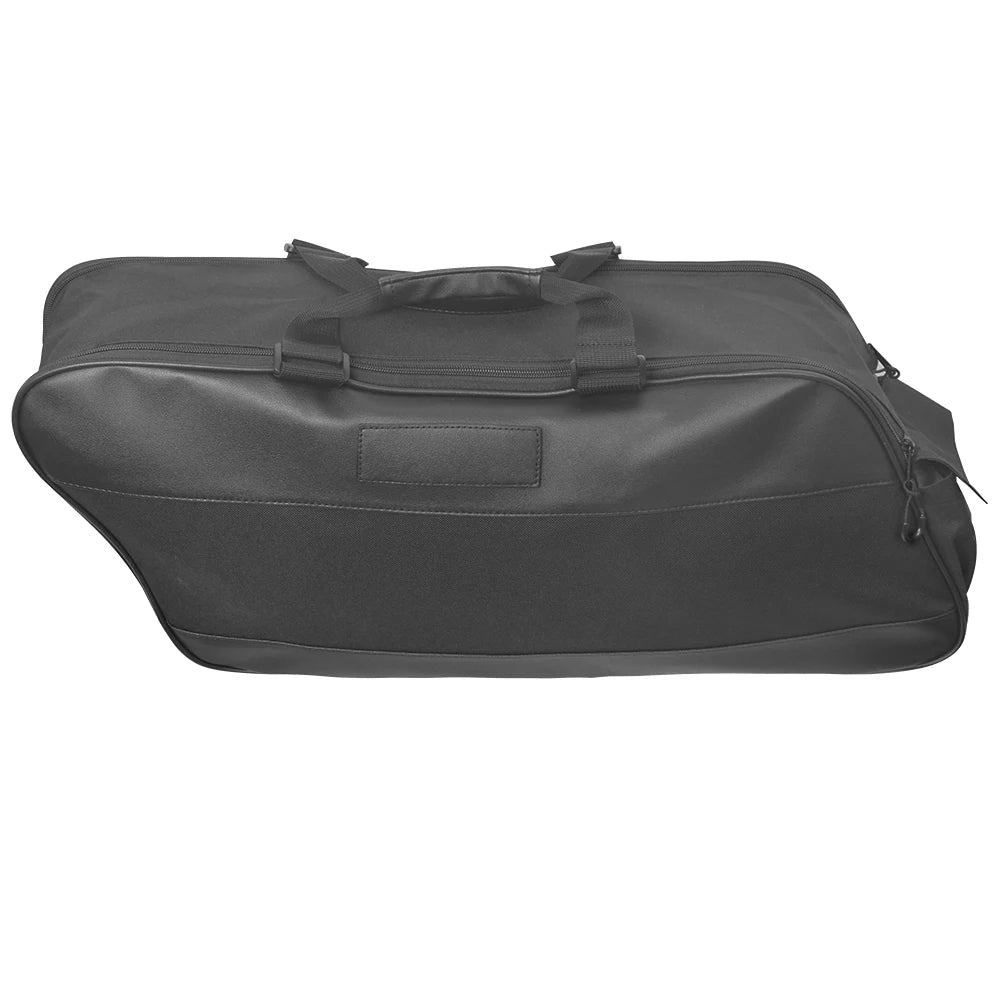 1PC Black Saddlebag Inner Liner Bag Saddle Bag Luggage Rack Storage For Harley Touring Street Gl - Automotive LED Light