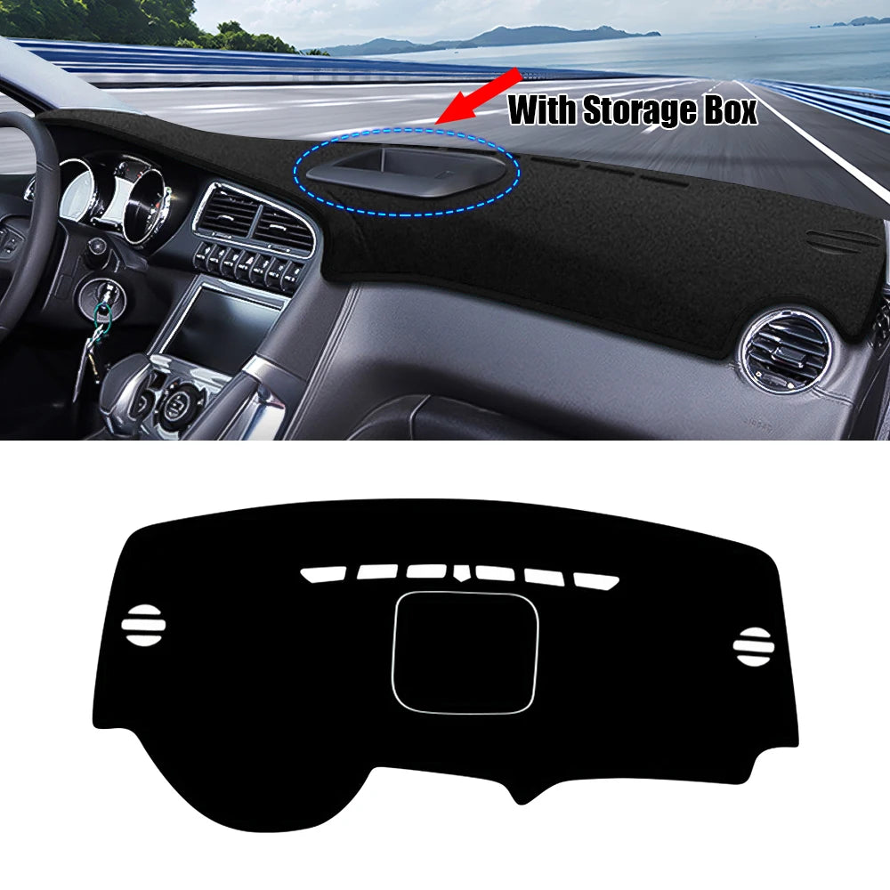 For Peugeot 3008 GT 2008 2009 2010 2011 2012 2013 2014 2015 3008GT Car Dashboard Cover Sun Shade - Automotive LED Light