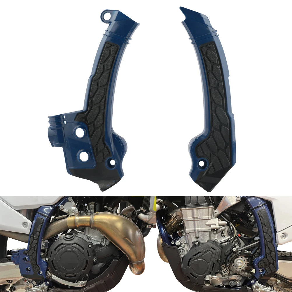 Motorcross X-Grip Frame Guard Cover Protectors For HUSQVARNA 23-24 TC FC 24-25 TE FE 125-501 Dir - Automotive LED Light