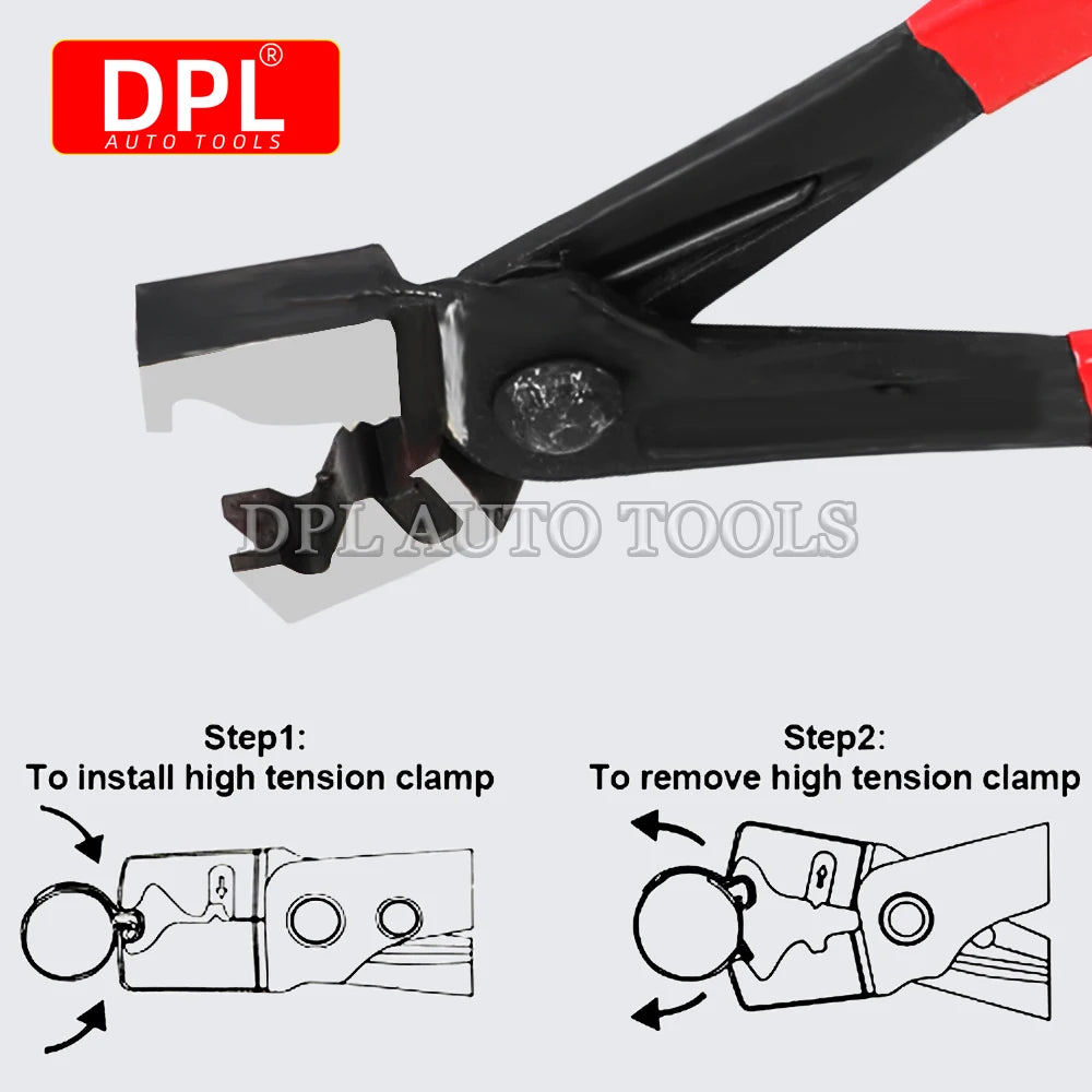 Professional Auto Car Water Oil Pipe Metal Clic Clicr-R Type Hose Clip Plie Collar Clamp CV Boot - Automotive LED Light
