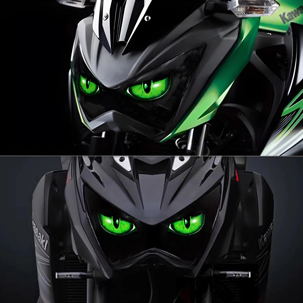 For kawasaki Z250 Z300 Z800 z 250 300 800 Motorcycle accessories headlight protection sticker he - LED Motorcycle Light
