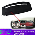 Dashboard Cover Avoid Light Anti-Slip Anti-dirty Mat Pad Sunshade Dashmat Protec for Fiat 2007-2024 - Automotive LED Lig