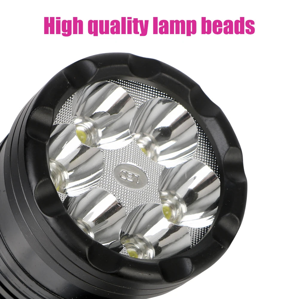 12-80V Motorcycle Spotlight LED Truck Trailer Lights Fog Lamp 30W 6500K Electric Bicycle Headlig - LED Motorcycle Light