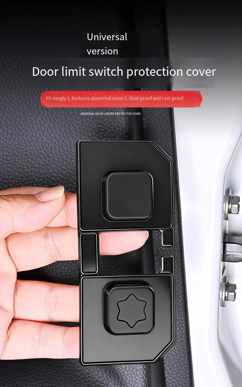 Car Door Shockproof Cushion Waterproof Silicone Shock Absorber Reduce Noise Universal Self-Adhes - Automotive LED Light