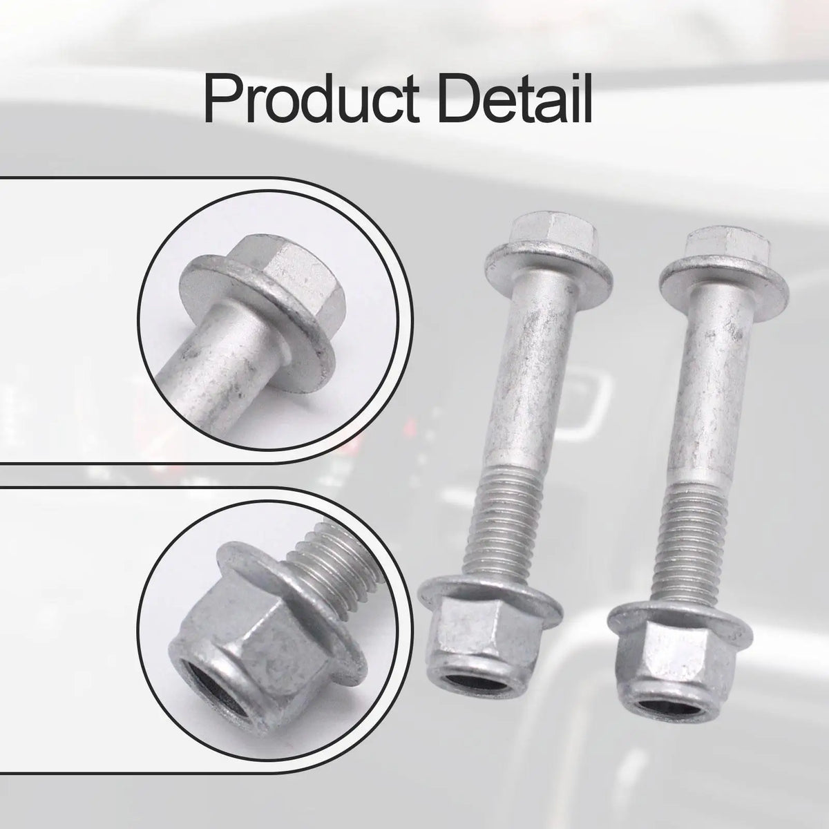 2Pcs Suspension Control Arm Wishbone Pinch Bolts 1513400 High Performance for Fo for Ford 2008-2020 - Automotive LED Lig