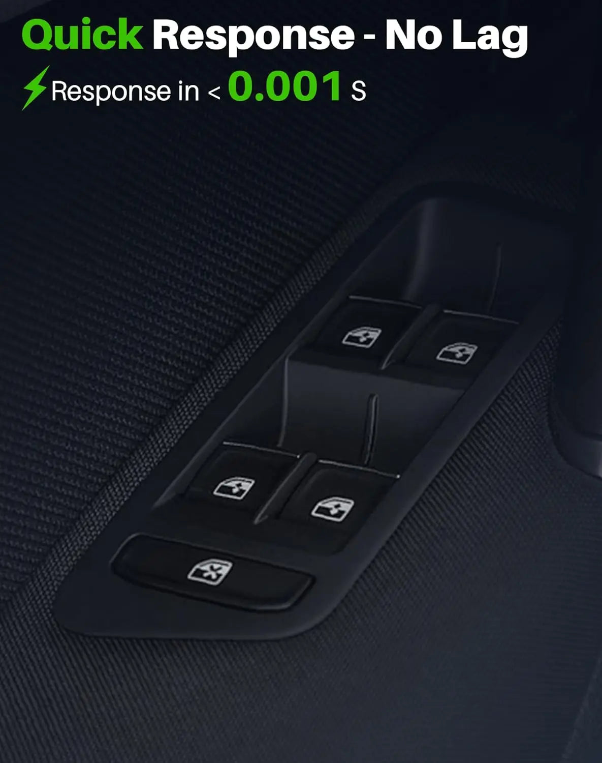 Car Power Window Switch Front Driver Side Window Master Switch Control Button Fo for VW MK7 B8 - Automotive LED Light