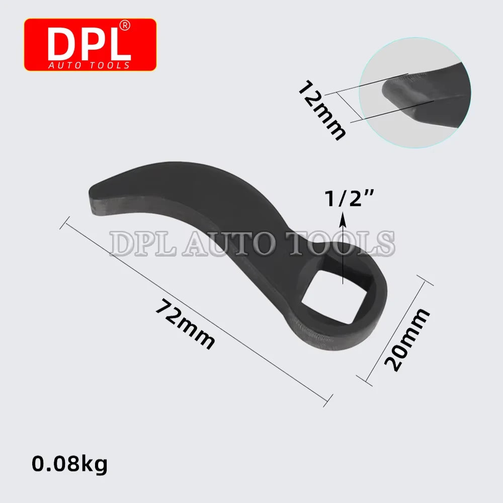 Angle Type Half Axle Disassembly Tool,Drive Pry bar Adapter used for Open-end Wrenches,Disassemb - Automotive LED Light
