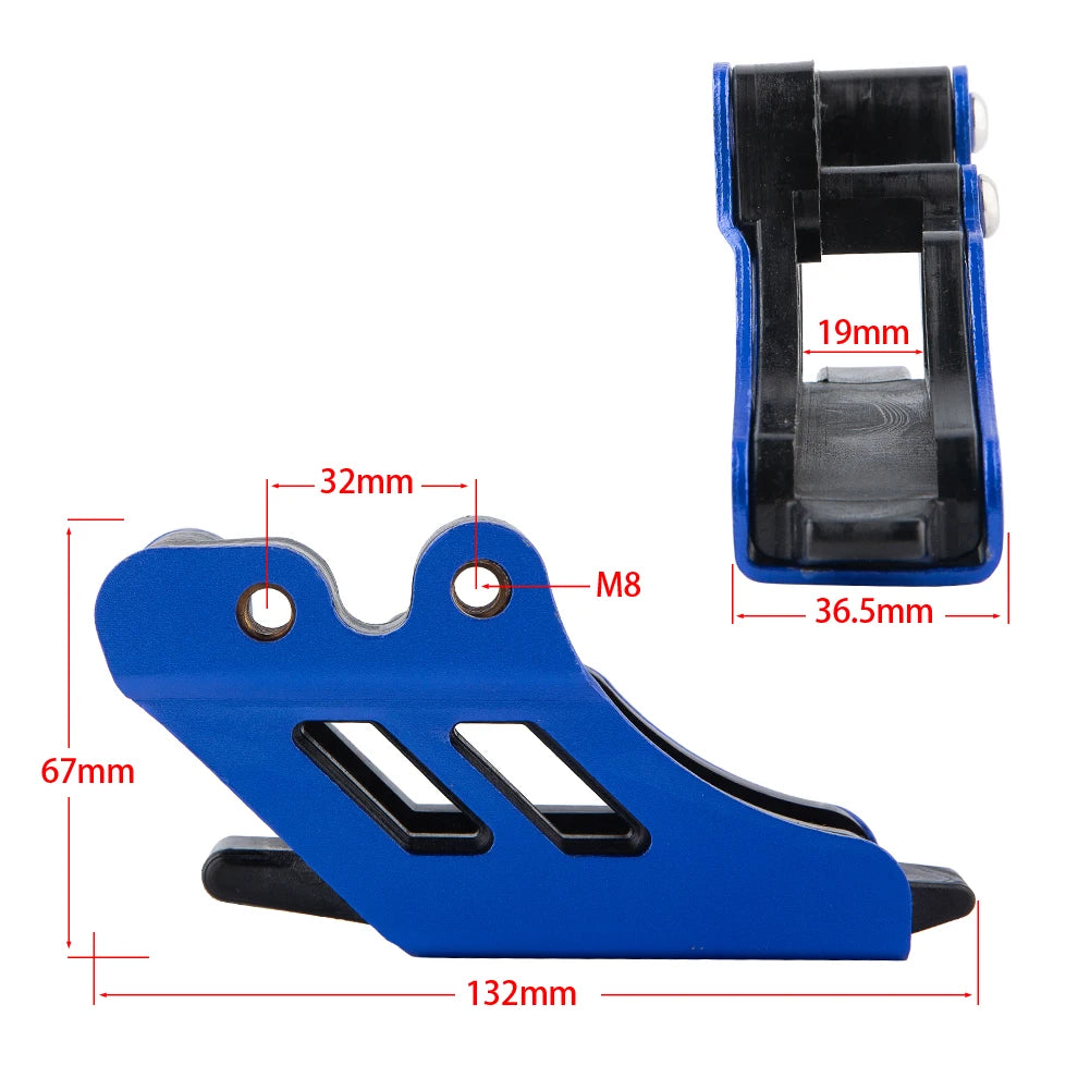 Motorcycle Chain Slider Separater Guard Swing For Yamaha DT125 DT200 DT230 DT 125 200 230 DirtBi - Automotive LED Light