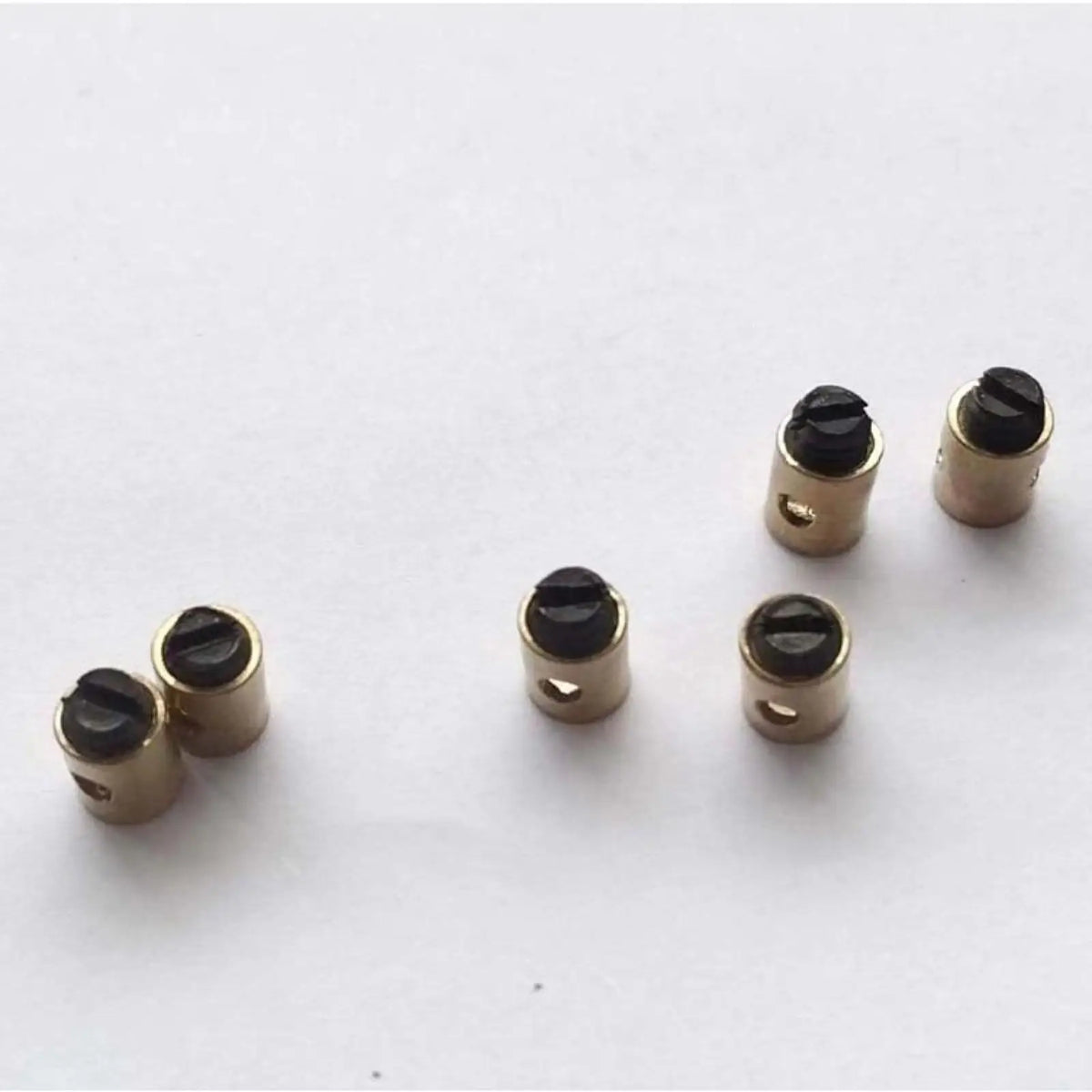 30 Pieces Solderless Throttle Cable Connectors Motorcycle Throttle Cable Fittings Attachments fo - Automotive LED Light