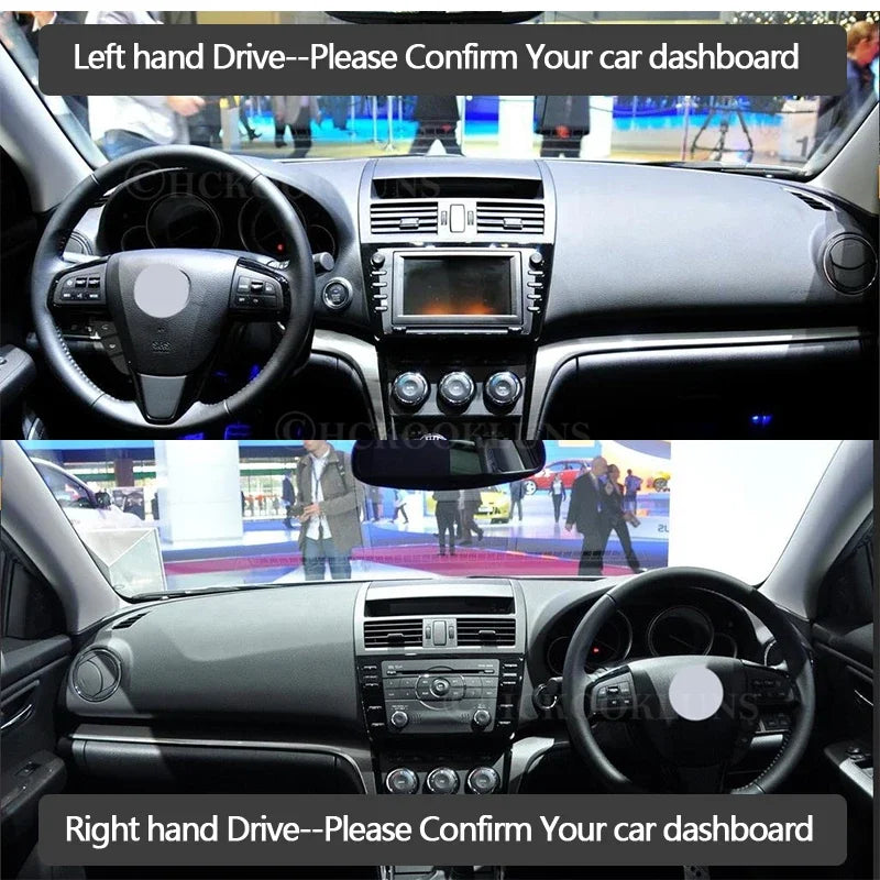 Dashboard Cover Protective Pad for Mazda 6 2008~2013 GH Car Accessories Dash Boa for Mazda 2008-2013 - Automotive LED Li