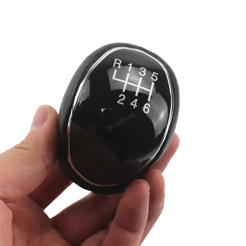 5/6 Car Gear Shift Knob Lever Stick Head for Ford S-Max C-Max Kuga Galaxy Mondeo 4 Mk4 Transit T - Automotive LED Light