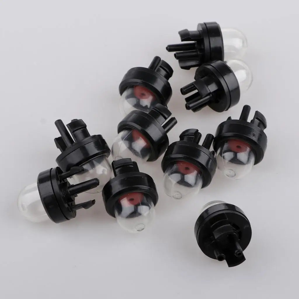 10x Petrol Strimmer Primer Fuel Bulb Pump Bulb Trimmer Carburetor 188-512 for Poulan PPB100E PPB - Automotive LED Light