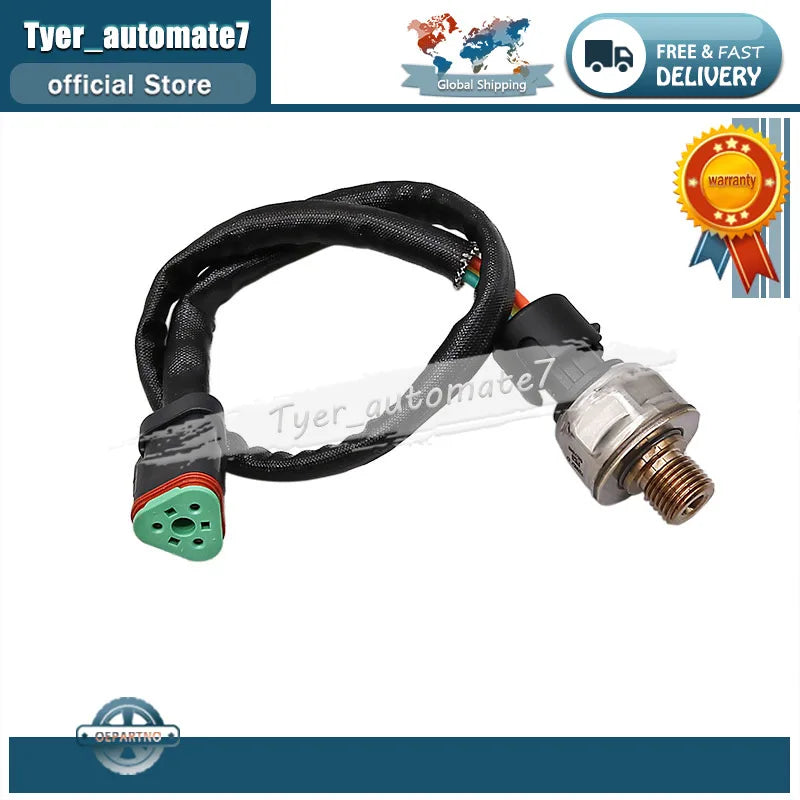 Excavator C7 Engine Pressure Sensor 2244536 224-4536 For Excavator Spare Parts E325D E329D E336D - Automotive LED Light