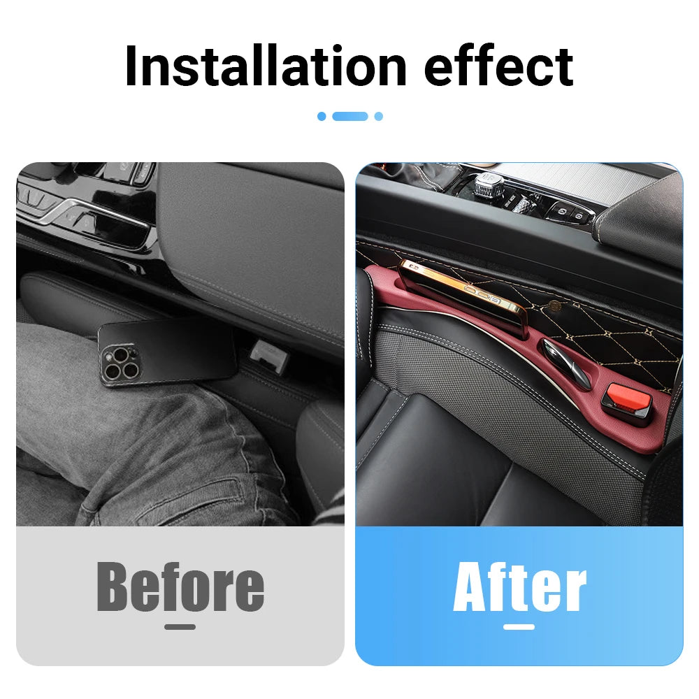 Car Seat Gap Leak Proof Sealing Strip, Seam Storage Box, For Mazda 2 3 6 Atenza  for Seat MX5 CX5 - Automotive LED Light