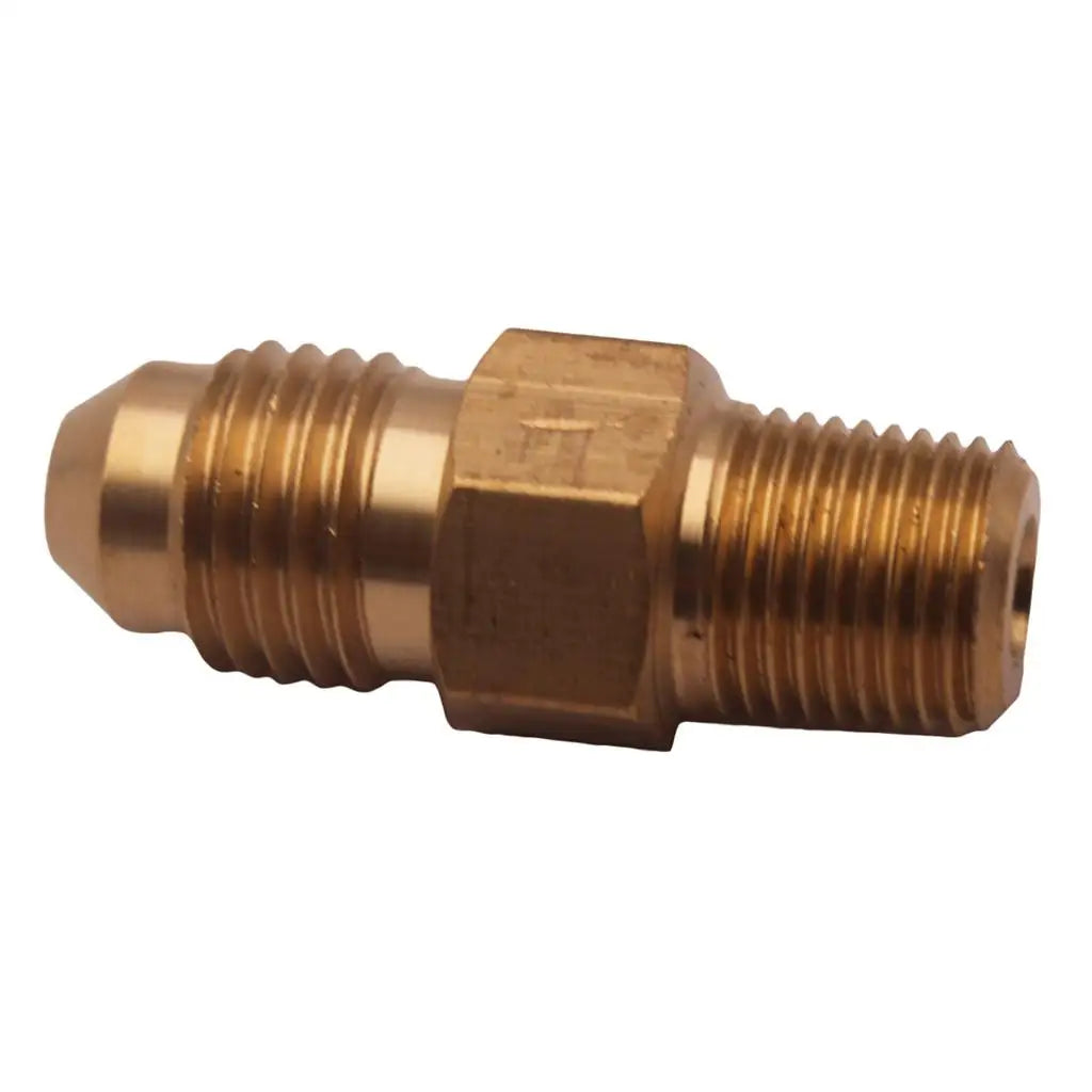 Universal NPT Adaptor Oil Gas Adapter Brass Fitting Firm Connection Joint for Professional Fuel  - Automotive LED Light