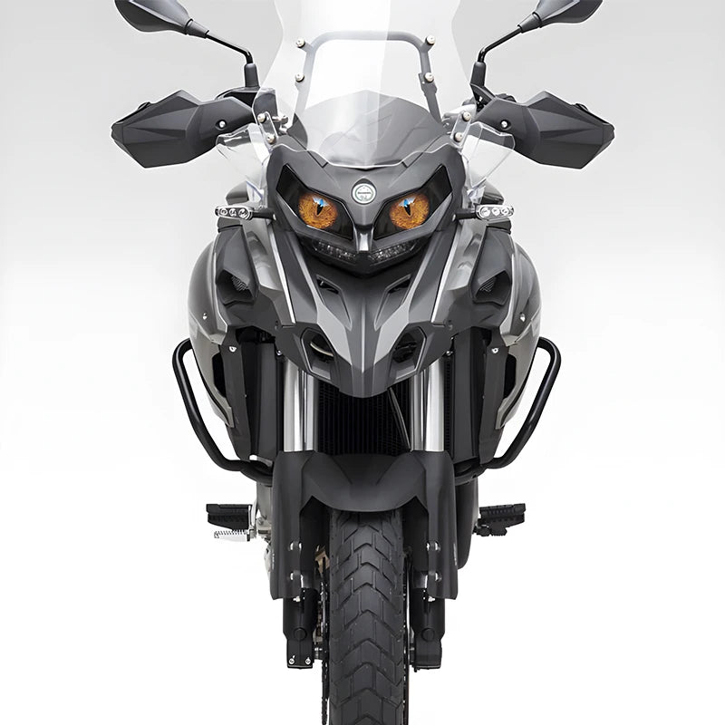 For Benelli TRK502 TRK502X Motorcycle accessories Front Fairing Headlight Guard Sticker Head lig - LED Motorcycle Light