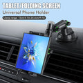 Car Tablet/Folding Screen Universal Phone Holder 1260 Degree Adjustable Rotation Clamp Range 4.7 - Automotive LED Light