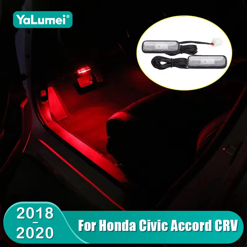For Honda Civic X Accord X 10th CRV RW 5th 2018 2019 2020 Car Footwell Lamp Inte for Honda Accord Civic - Automotive LED