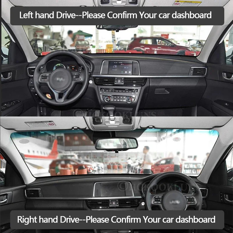 Dashboard Cover Protective Pad for KIA Optima JF 2016 2017 2018 2019 K5 Car Acce for KIA K5 - Automotive LED Light