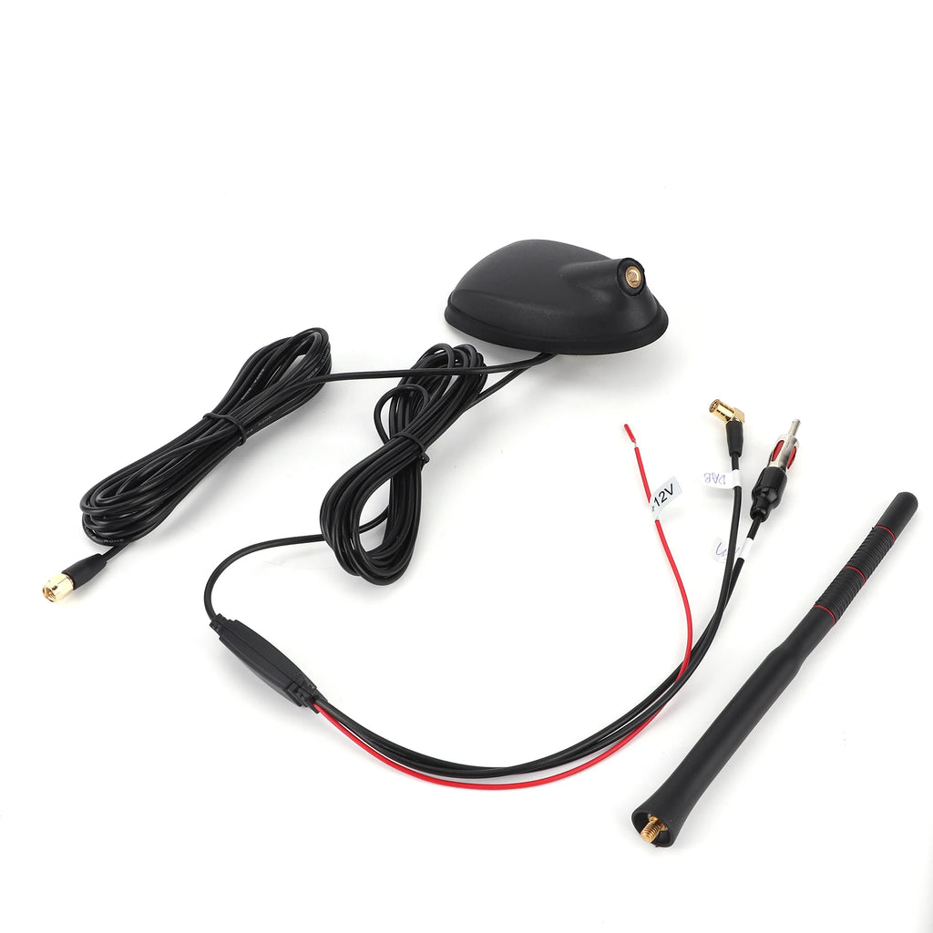 DAB Active Antenna Top Roof Mount Antenna Car DAB+GPS+FM Antenna Active Amplified Top Roof Mount - Automotive LED Light