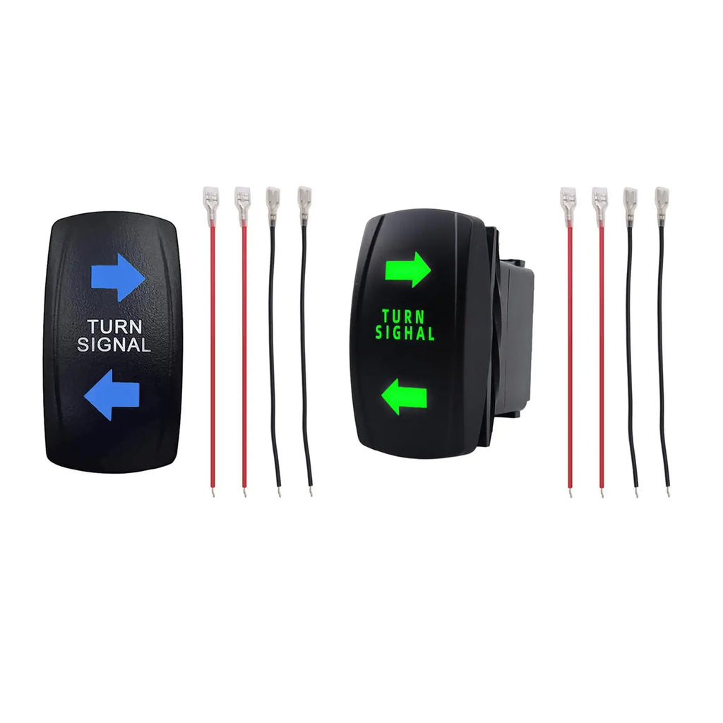 Turn Signal Switch Rocker Switch Turn Signal Kit High Performance 4 Pin Powersports for Campers  - Automotive LED Light