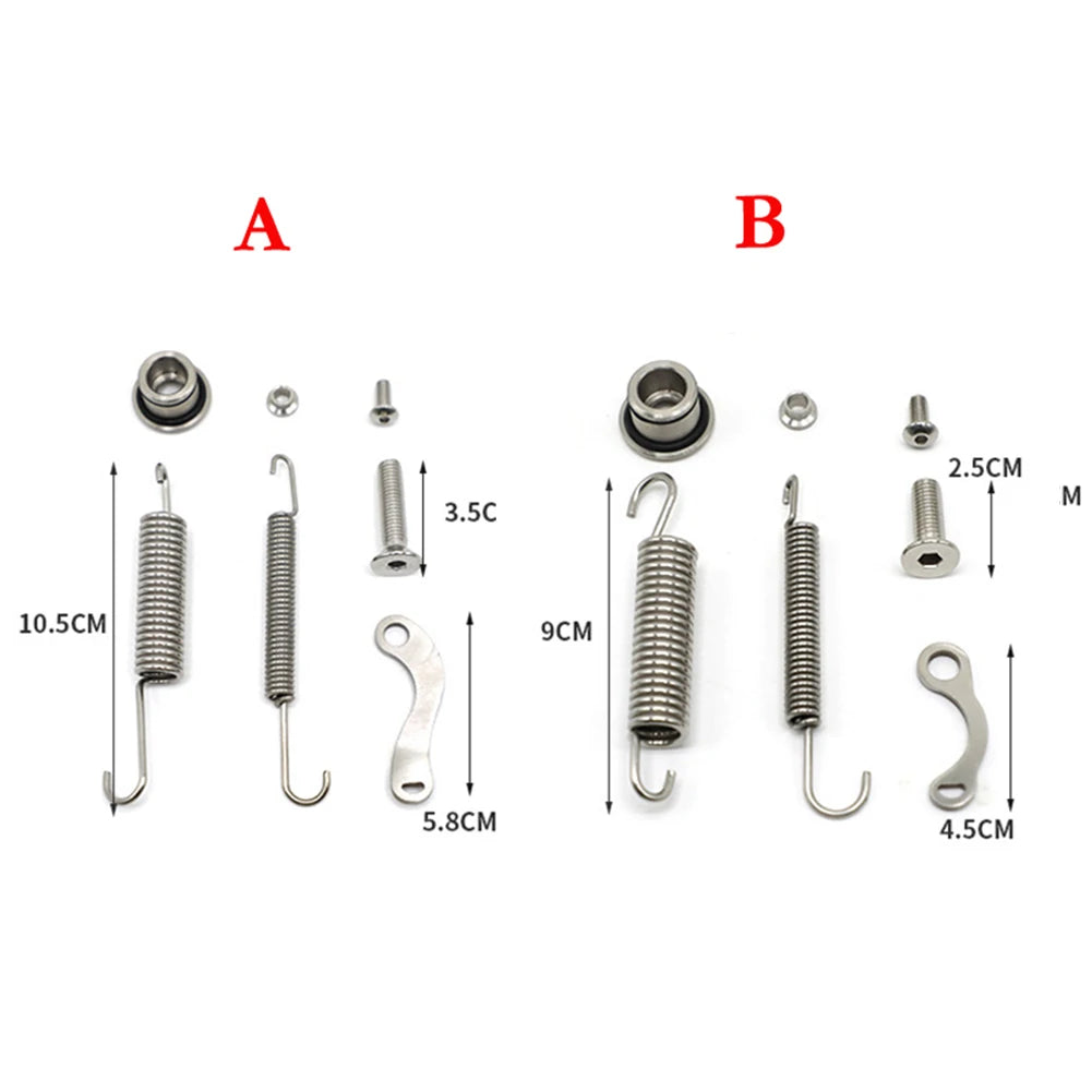 Kickstand Side Stand Spring Bolts Kit For KTM EXC EXC-F XC XC-F XC-W XCF-W 250 350 450 530 Husqv - Automotive LED Light