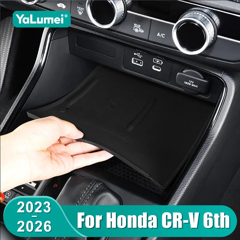 For Honda CRV 2023 2024 2025 2026 CR-V 6th Gen Hybrid Car Central Control Wireless Charging Sili - Automotive LED Light