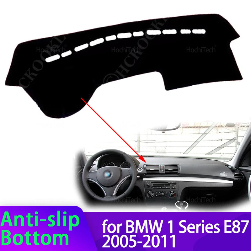 For BMW 1 Series E87 120i 120d 116i 2005-2011 High Quality Dashboard Mat Dashmat for BMW E87 2005-2011 - Automotive LED