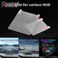 1PC 150X125mm 100X80mm Car HUD Reflective Film Head Up Display Protective Reflective Screen Cons - Automotive LED Light