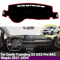 Anti-Slip Dashboard Cover Protective Pad Car Accessories Sunshade Carpet for Gee for Geely GX3 X3 2021-2024 - Automotive