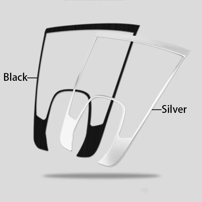 For Volvo XC60 2018 2019 2020 2021 2022 2023 2024 2025 Stainless Steel Car Dashboard Audio Speak - Automotive LED Light