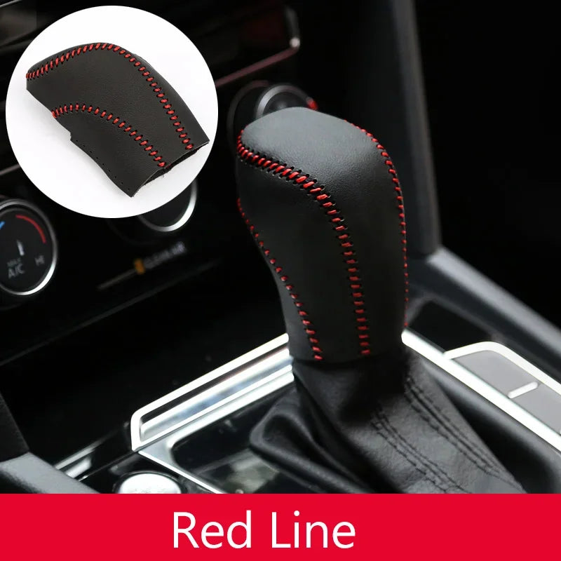 For Volkswagen VW Polo 6R 6C Tiguan MK2 Golf 6 7 MK6 MK7 Passat B7 B8 Hand-stitc for Volkswagen MK7 MK2 MK6 - Automotive