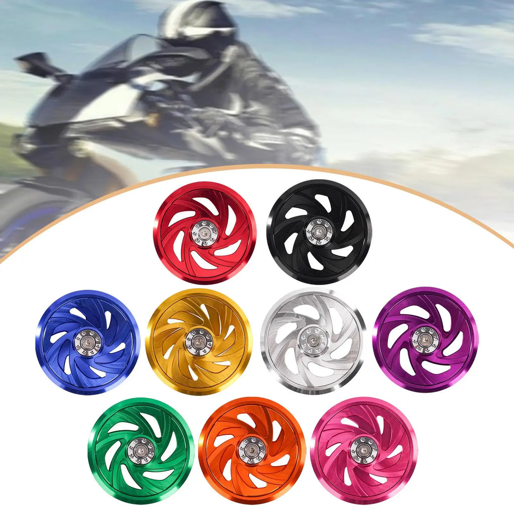 Aluminum Motorcycle Engine Fan Guard High Precision Cover for Enhanced Cooling and Overheat Prev - Automotive LED Light