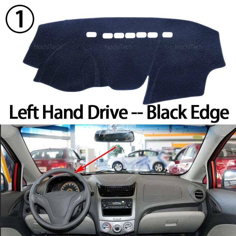 For Chevrolet Sail 2010 2011 2012 2013 2014 2015 Dashboard Mat Dashmat Cover Pad Sunshade Carpet - Automotive LED Light